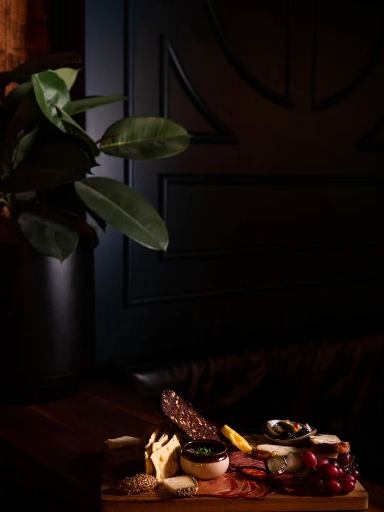 Charcuterie board photograph from Bartholomew